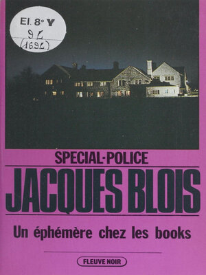 cover image of Un éphémère chez les books